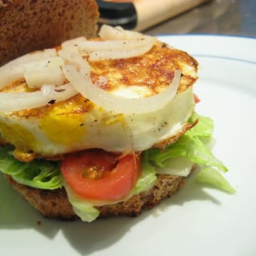 Egg Burger Dish