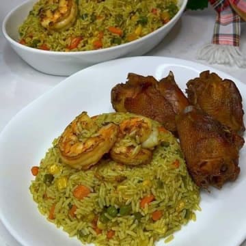 Fried Rice & Chicken