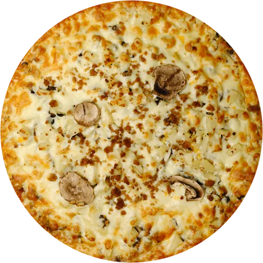 Hot Sausage, Mushrooms & Pineapple Pizza