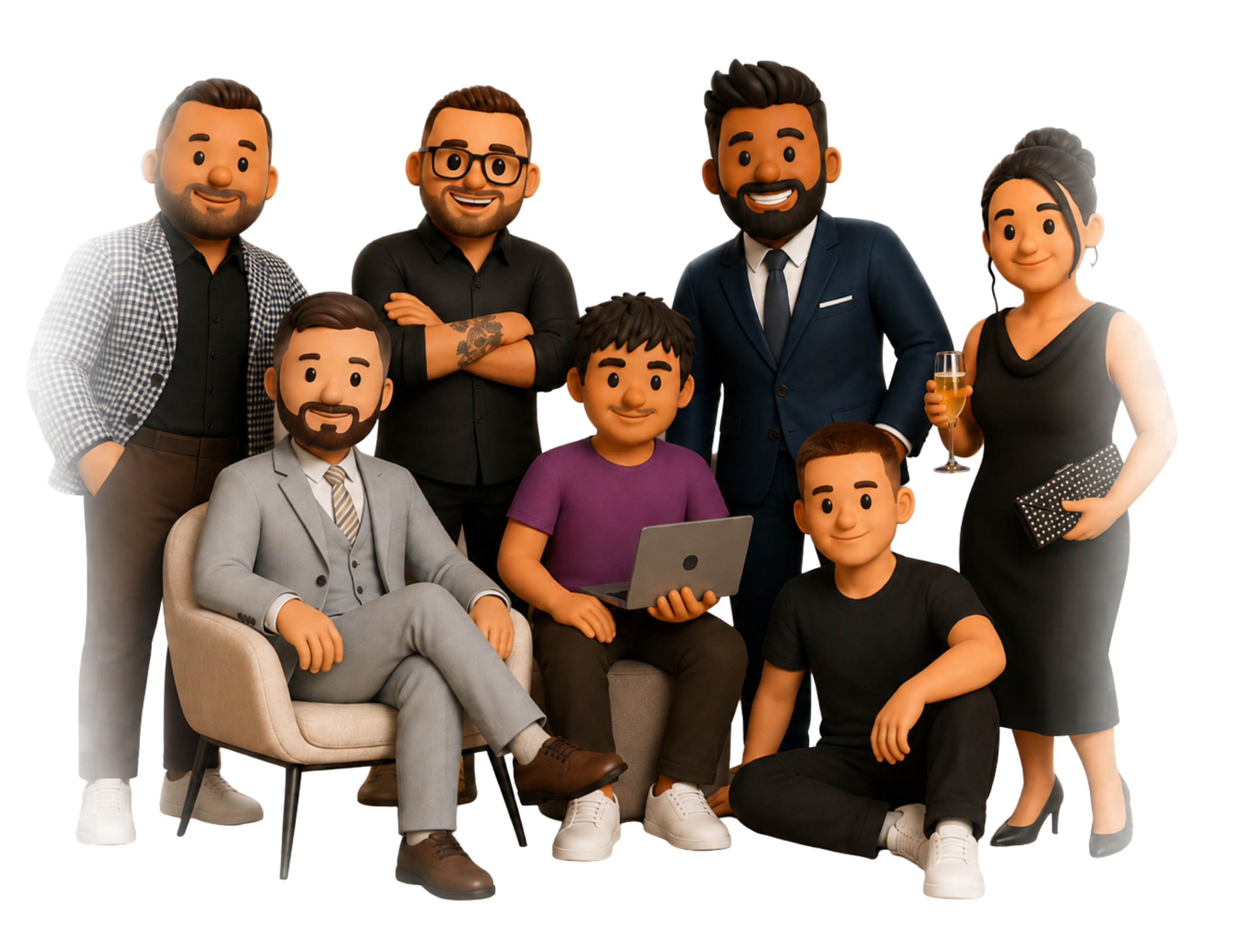 The Legacy Room team — the mentors behind the digital marketing course