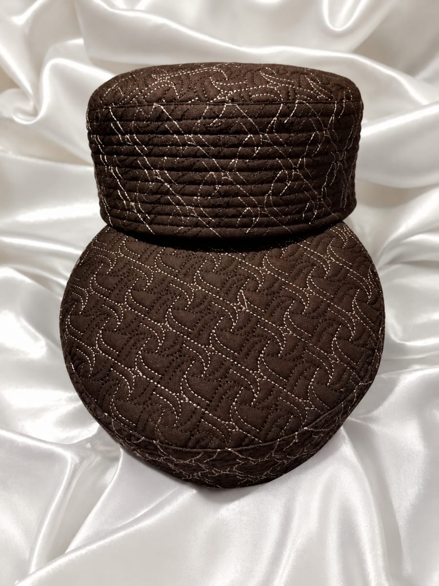 Pakistani Kufi Cap - View 1