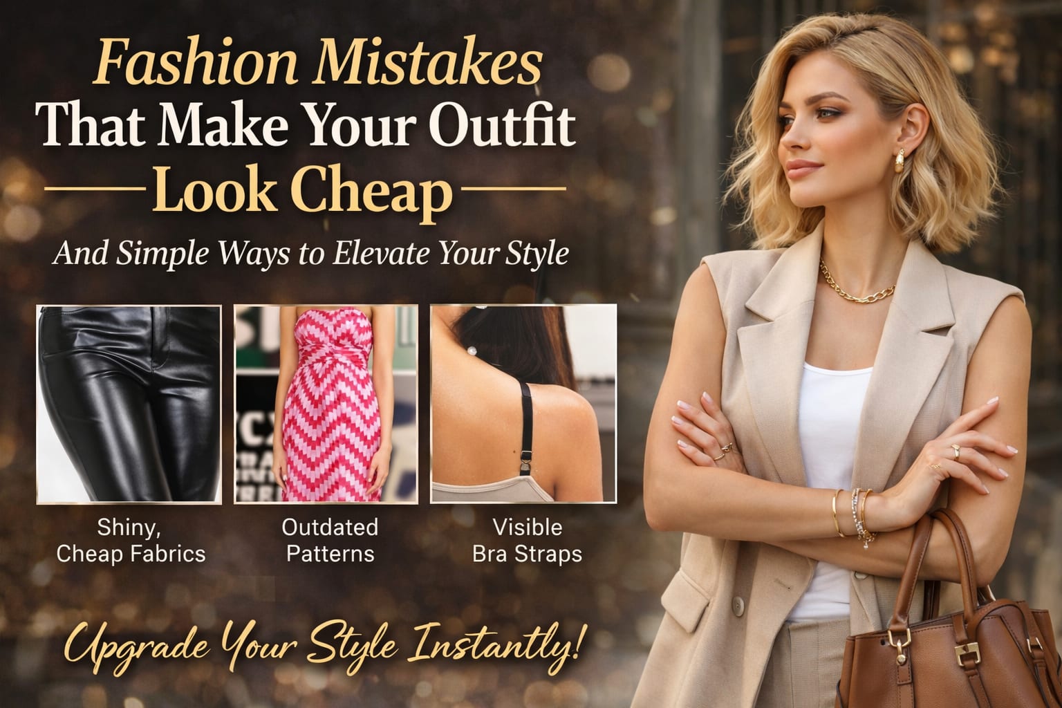 Fashion Mistakes That Make Your Outfit Look Cheap — And Simple Ways to Elevate Your Style