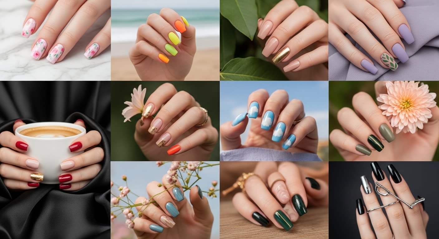 5 Beautiful Nail Design Ideas for a Fresh and Stylish Look
