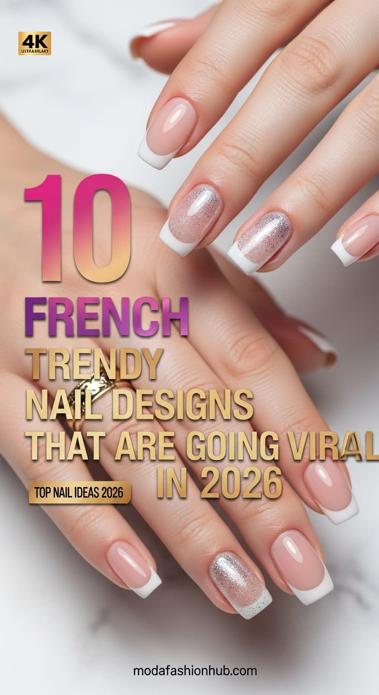 10 French Trendy Nail Designs That Are Going Viral in 2026
