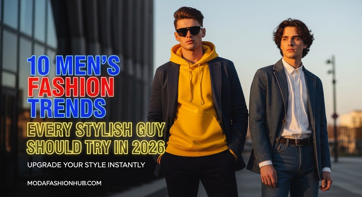 10 Men’s Fashion Trends Every Stylish Guy Should Try in 2026