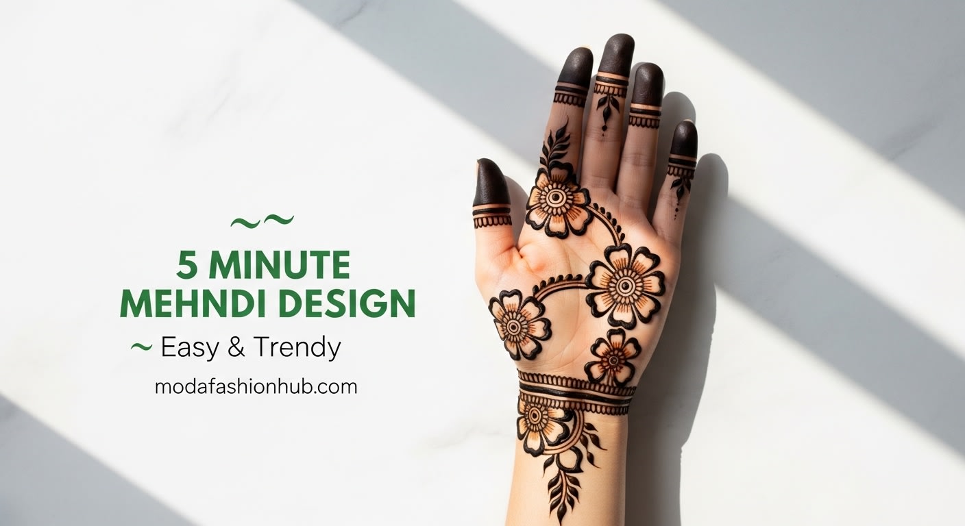 Just Dropped: The 5-Minute Mehndi Design Everyone Will Copy