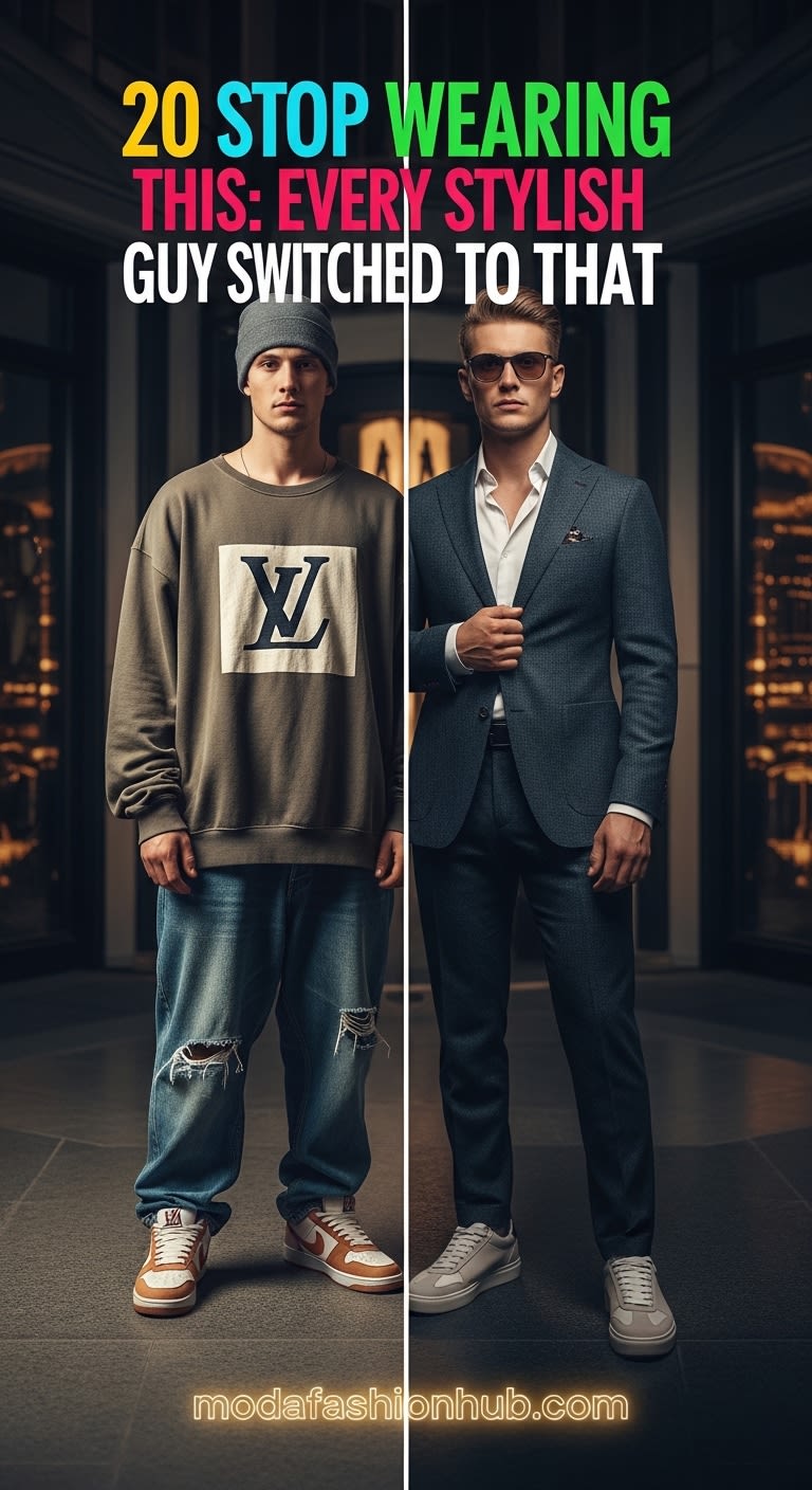 20 Stop Wearing This: Every Stylish Guy Switched to That