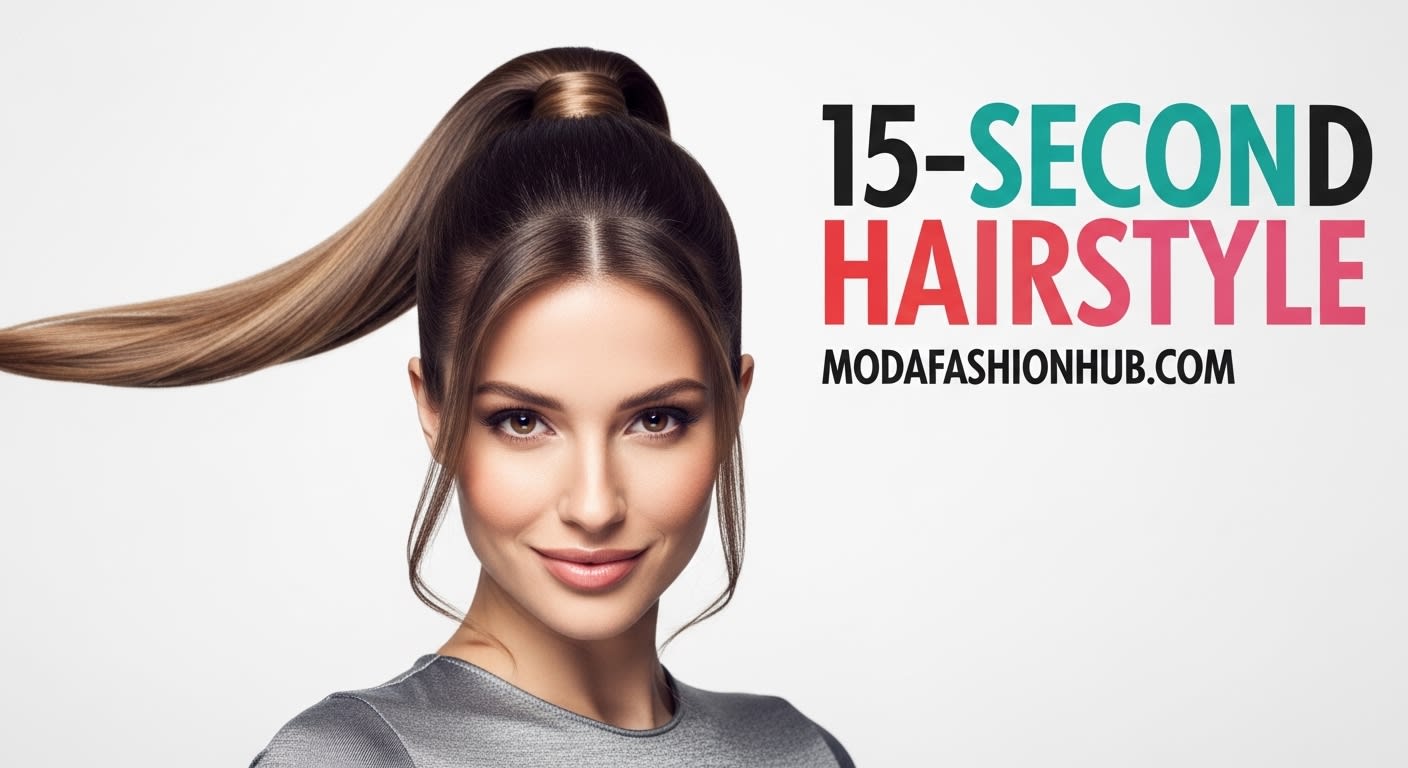 15-Second Hairstyle That Gets Compliments Every Time (Easy & Stylish)