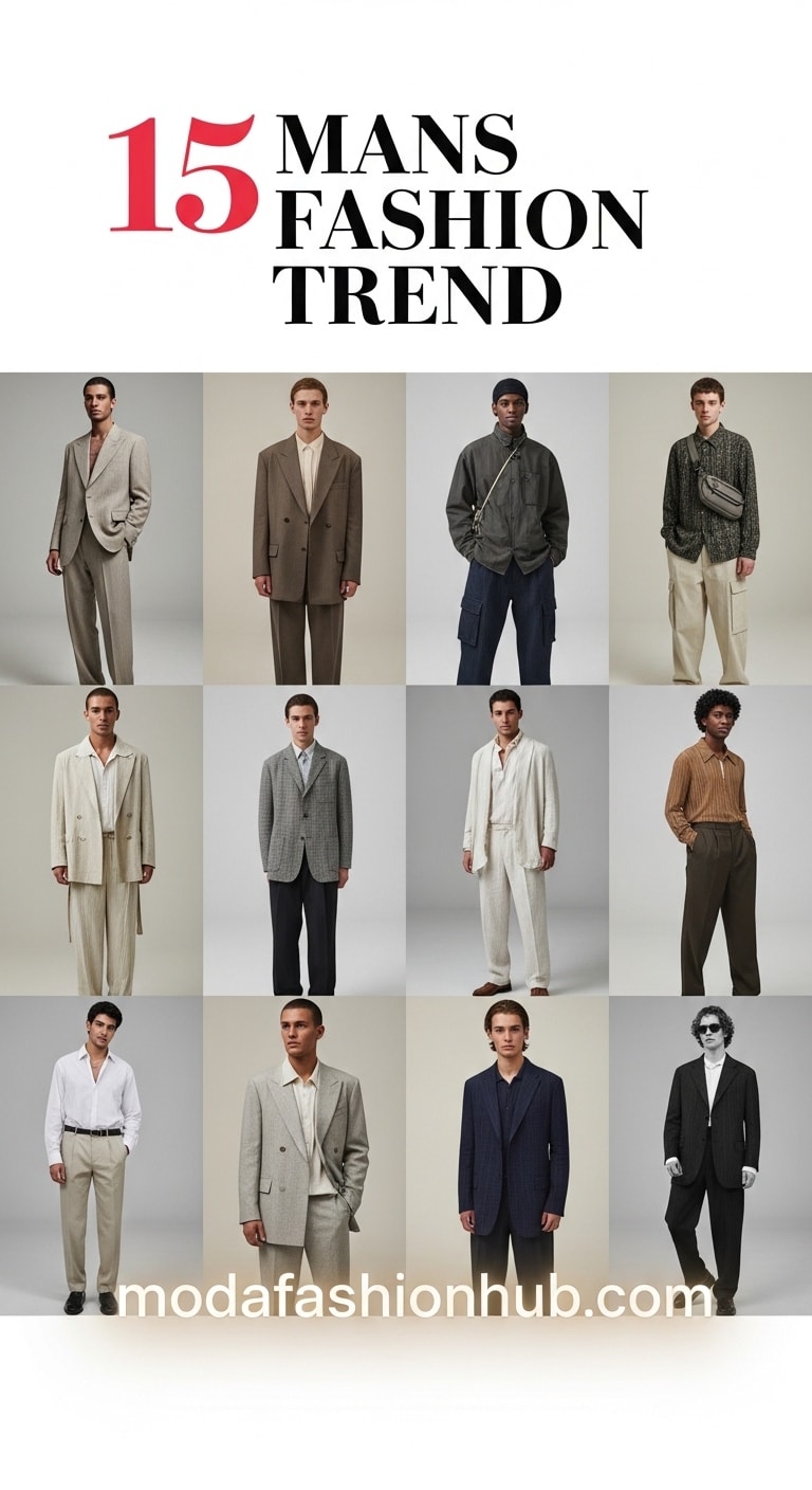 15 Men’s Fashion Trends 2026: 15 Looks Every Guy Will Copy