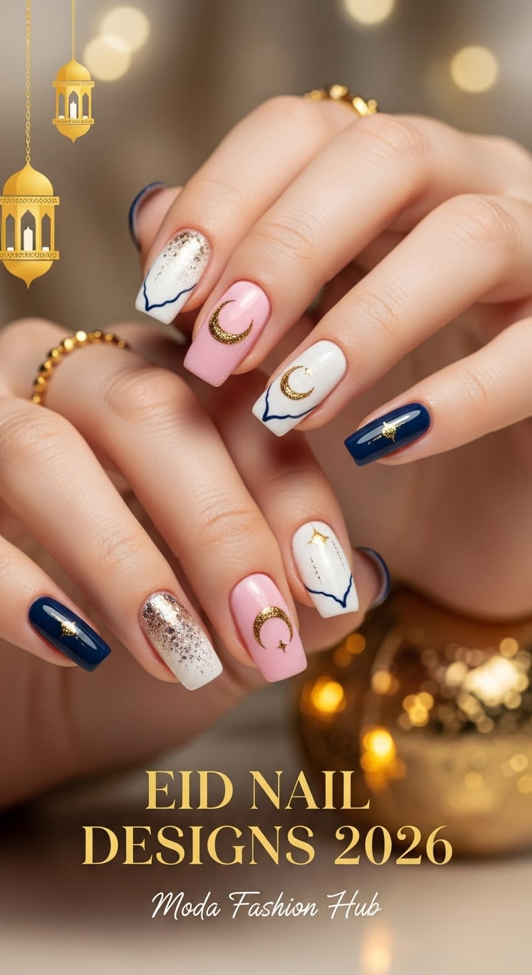 15 Eid Nail Designs 2026 – Stunning Festive Nail Art Ideas for a Glam Look