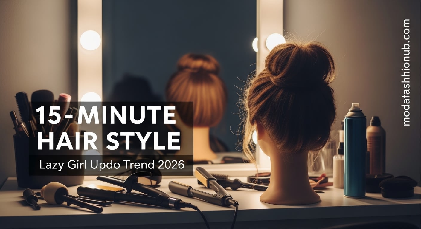 Zendaya’s ‘Lazy Girl’ Updo: 15-Minute Hairstyle for Greasy Hair (2026 Trend)