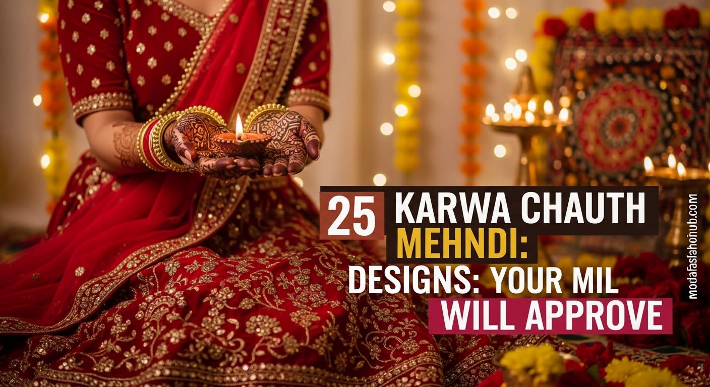 25 Karwa Chauth Mehndi Designs Your MIL Will Approve