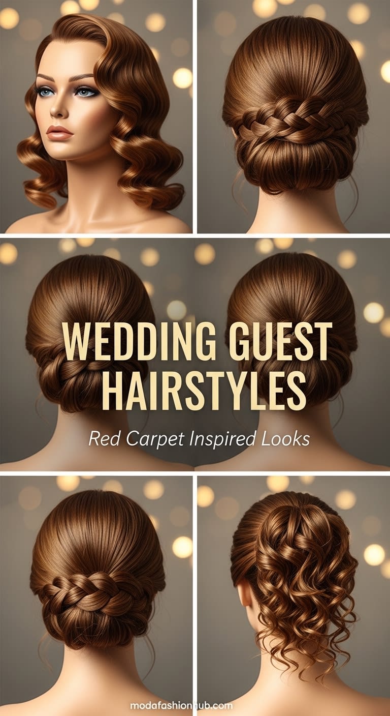 20 Wedding Guest Hairstyles Celebrities Wore on the Red Carpet: Elegant Looks to Copy