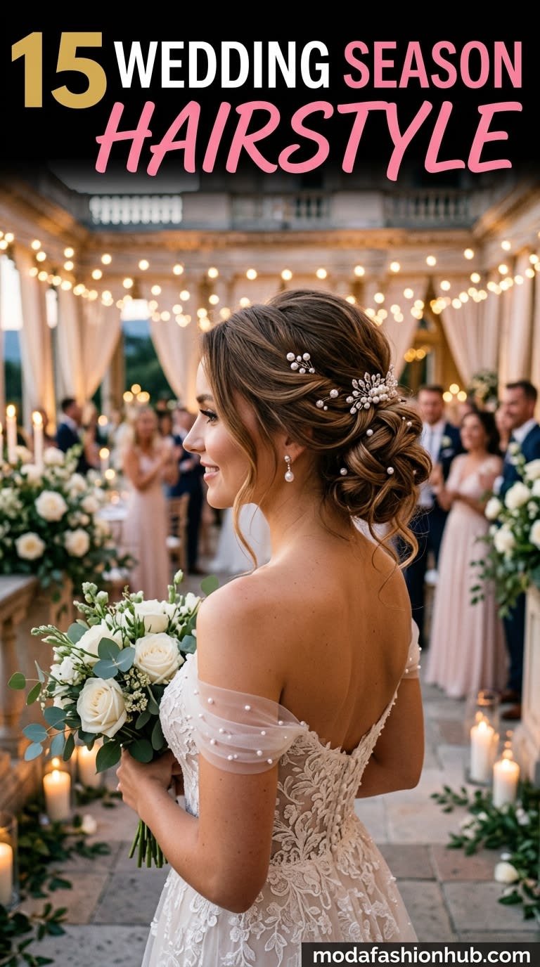 15 Wedding Season Hairstyles 2026 That Look Stunning and Elegant