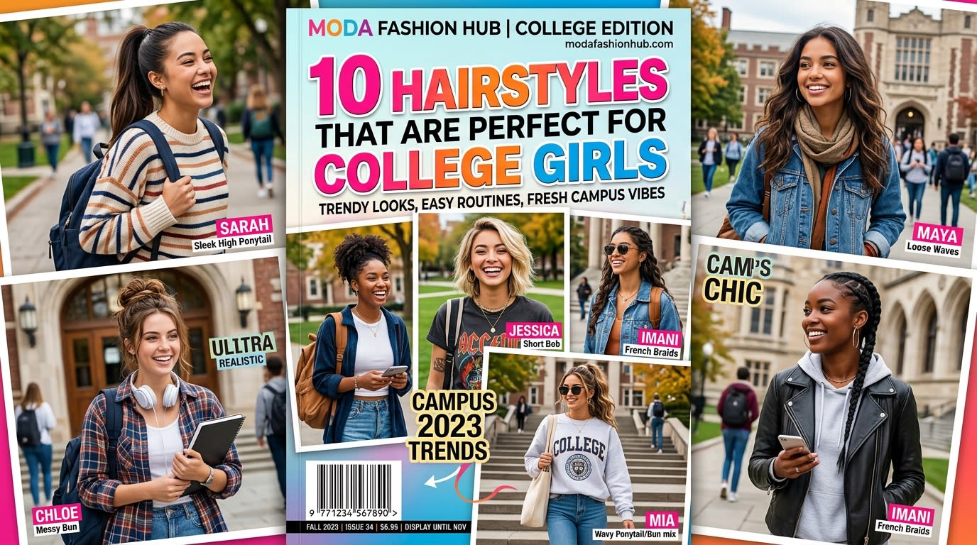 10 Hairstyles That Are Perfect for College Girls in 2026