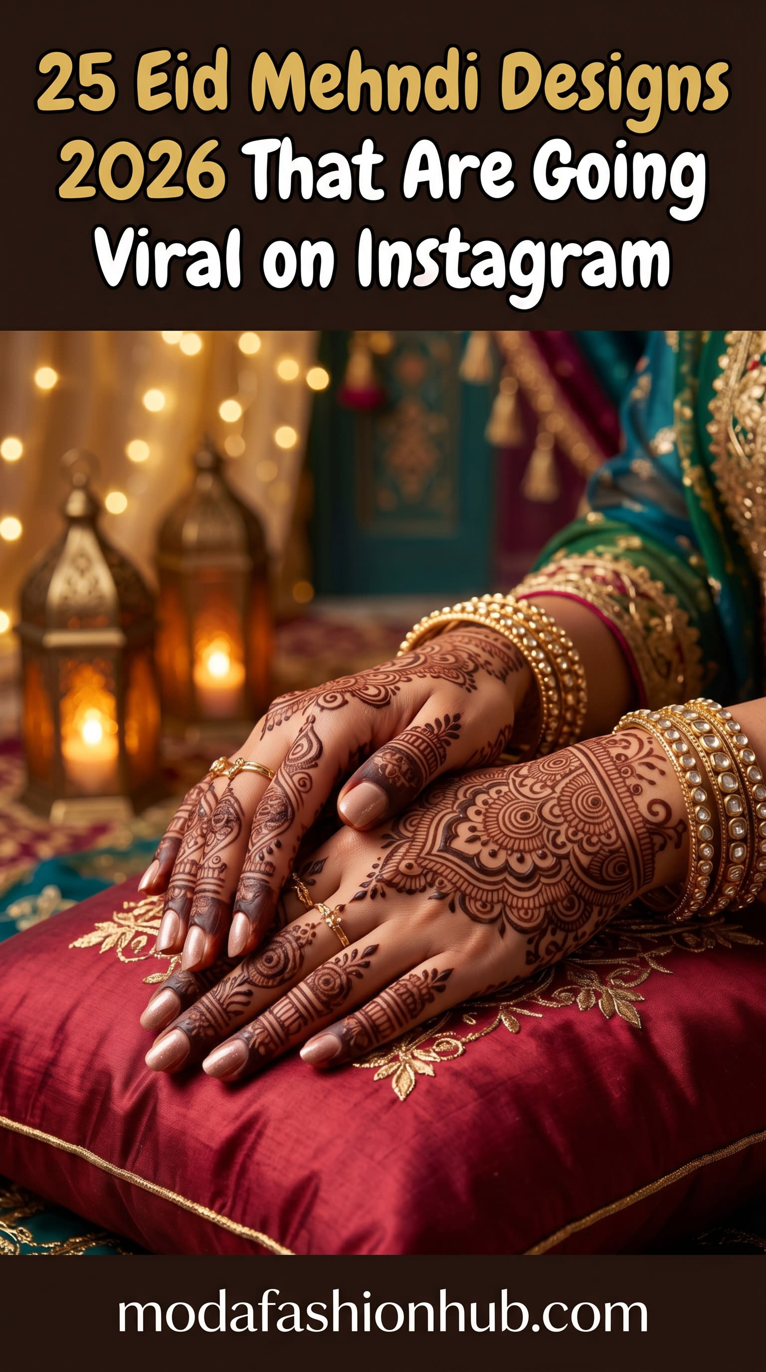 25 Eid Mehndi Designs 2026 That Are Going Viral on Instagram