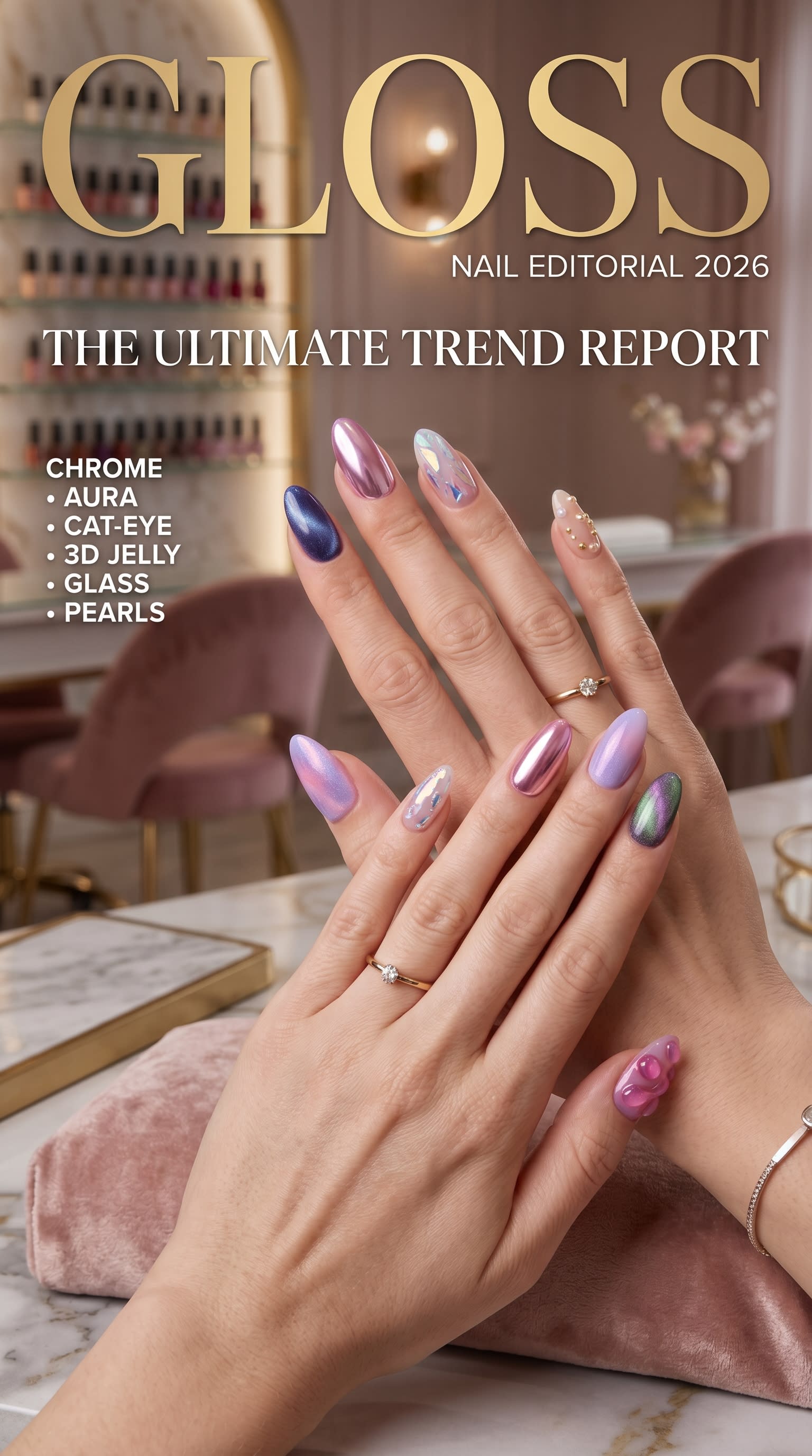 Viral Nail Designs & Tutorials 2026: The Hottest Nail Art Trends Taking Over Social Media
