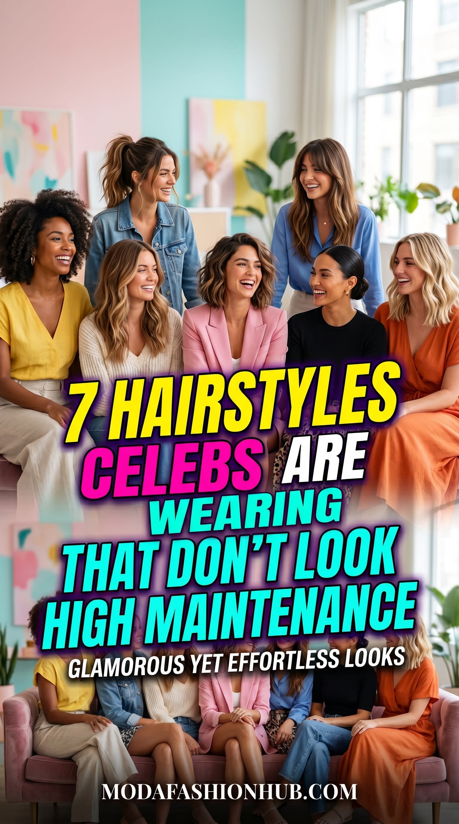 7 Hairstyles Celebs Are Wearing That Don’t Look High Maintenance
