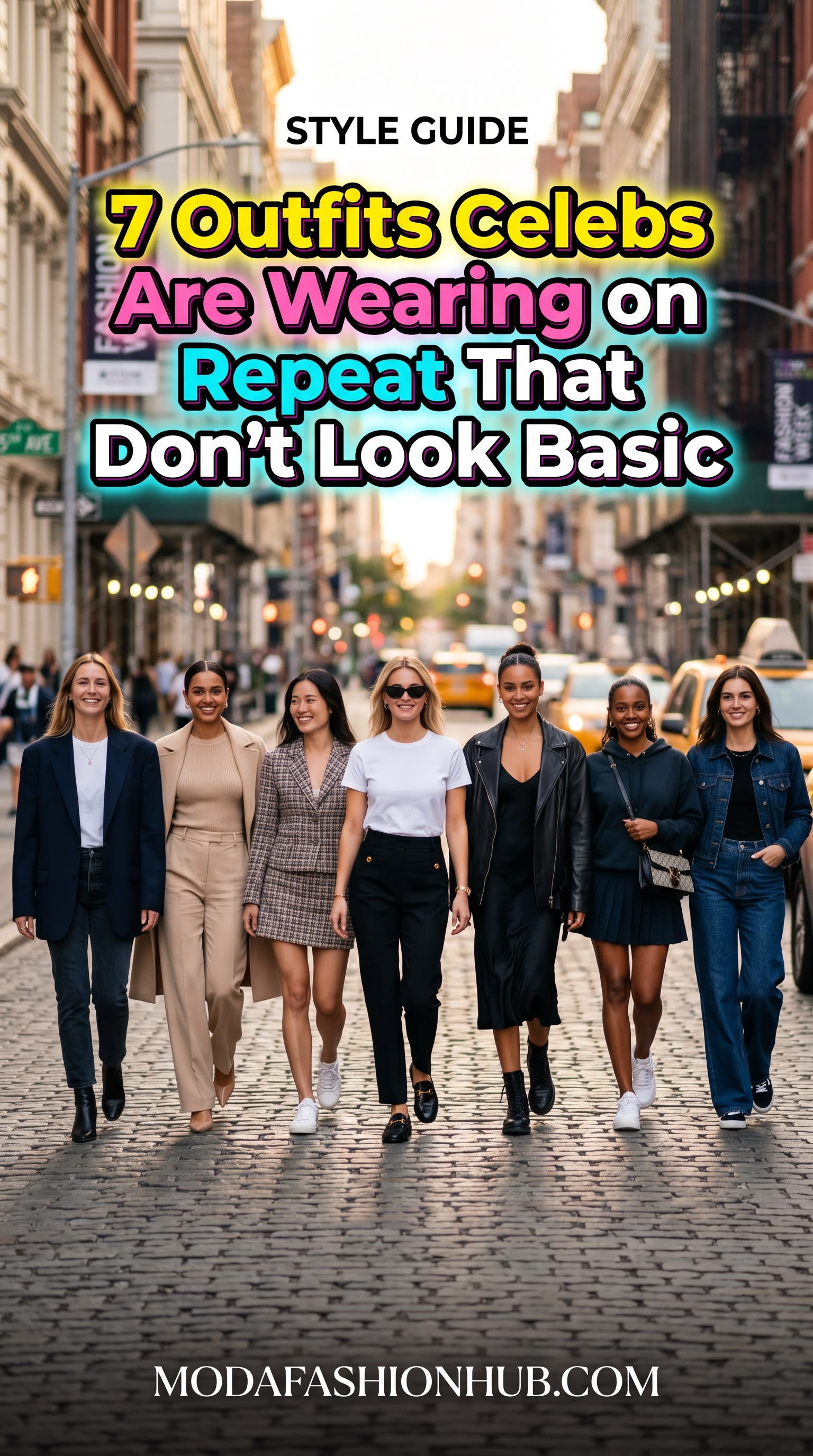 7 Outfits Celebs Are Wearing on Repeat That Don’t Look Basic