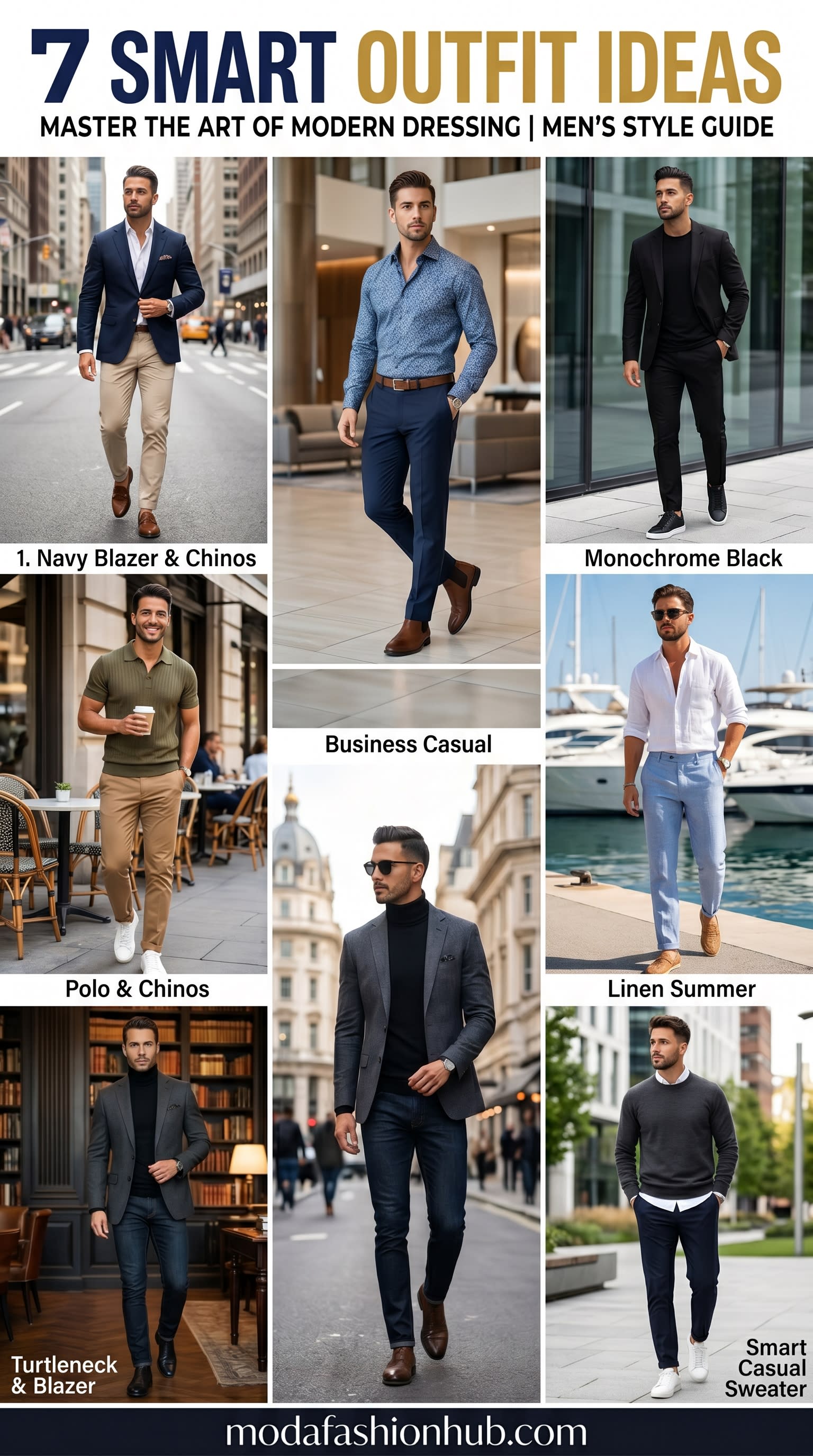 7 Smart Outfit Ideas Every Modern Man Should Try