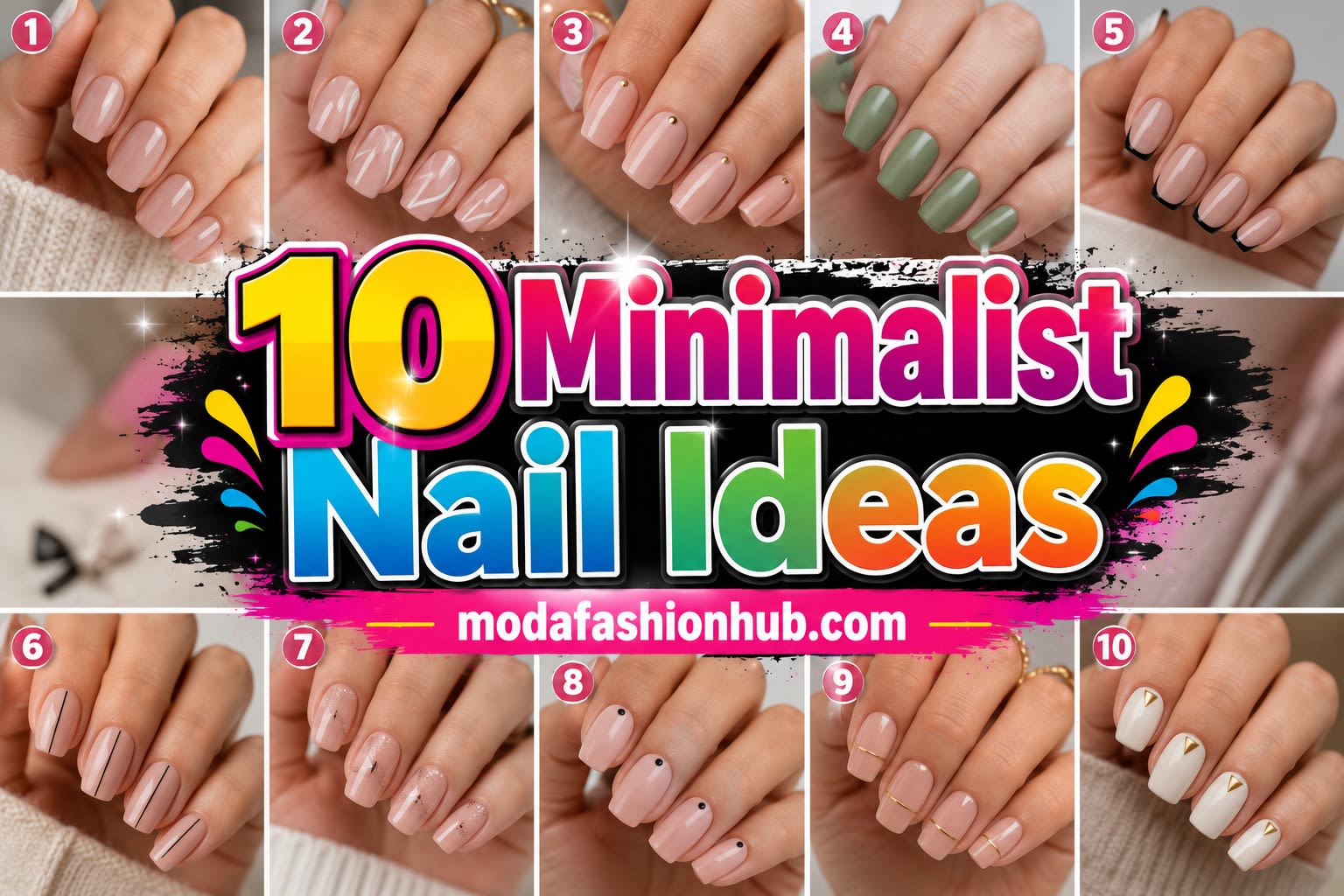 10 Minimalist Nail Ideas for a Chic and Elegant Look