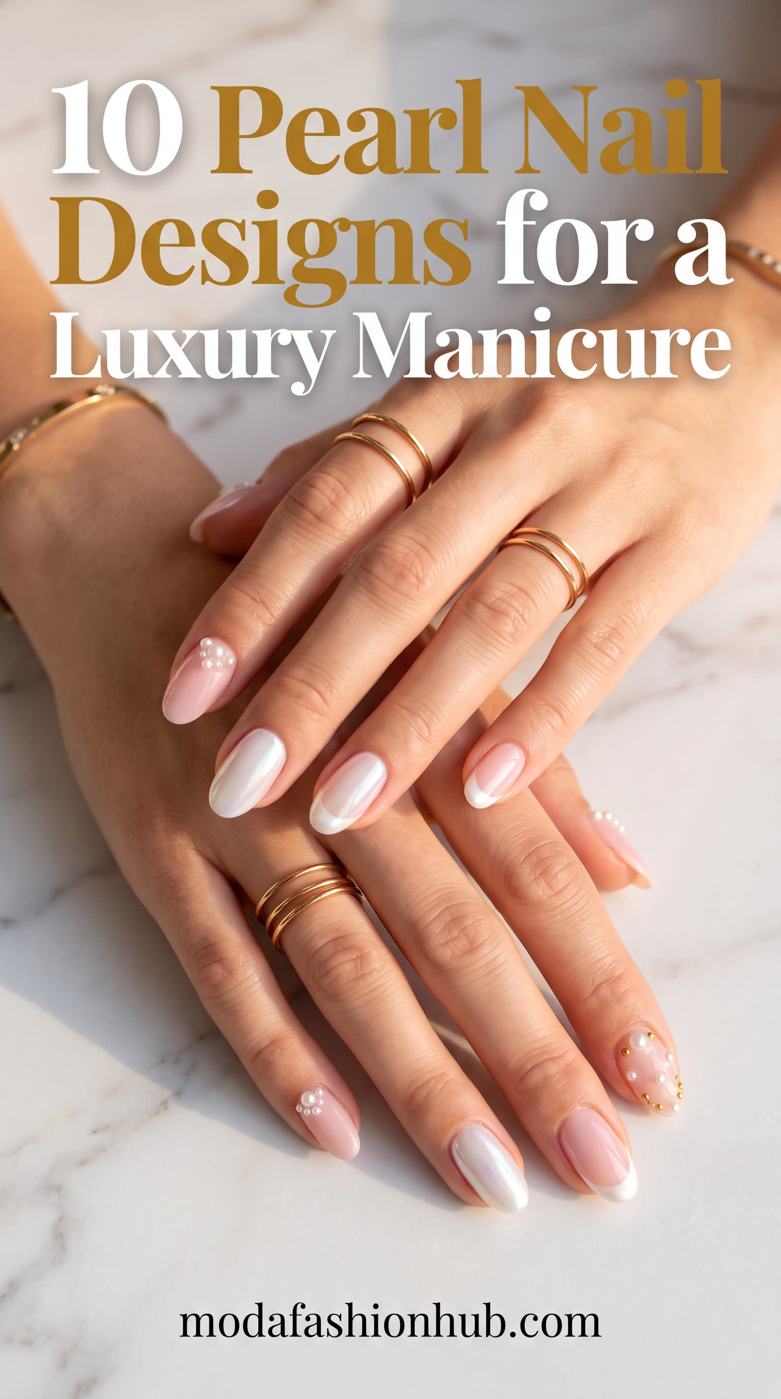 10 Pearl Nail Designs for a Luxury Manicure That Look Expensive