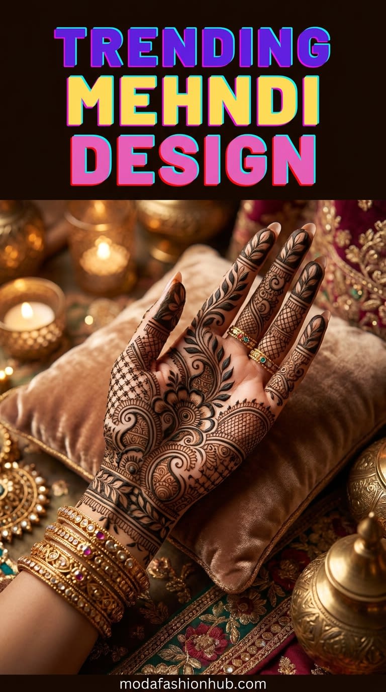 Trending Mehndi Design Ideas to Elevate Your Festive Look