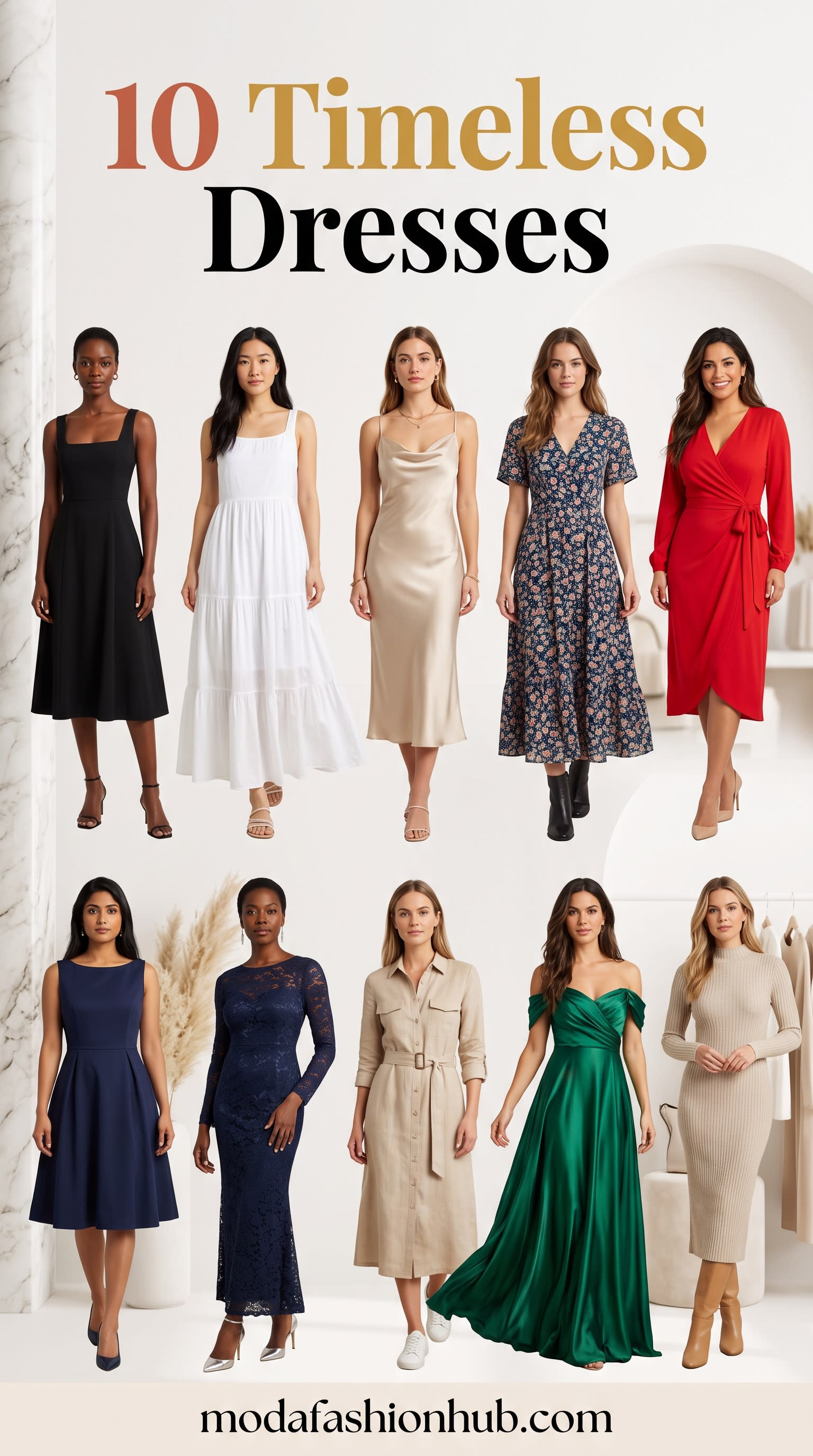 10 Timeless Dresses Every Stylish Woman Should Own