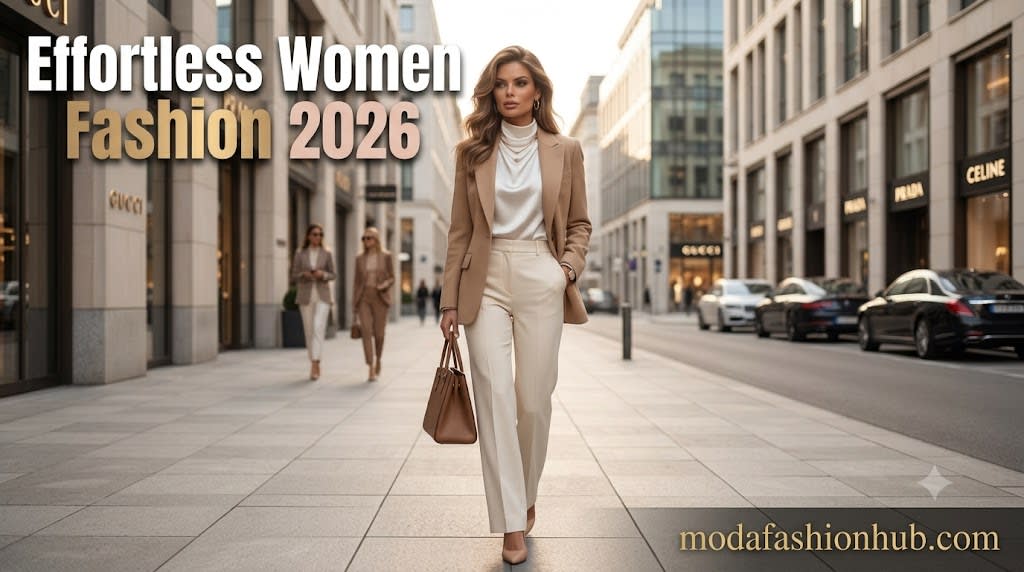 Effortless Women Fashion 2026: Chic Outfit Ideas for Everyday Elegance
