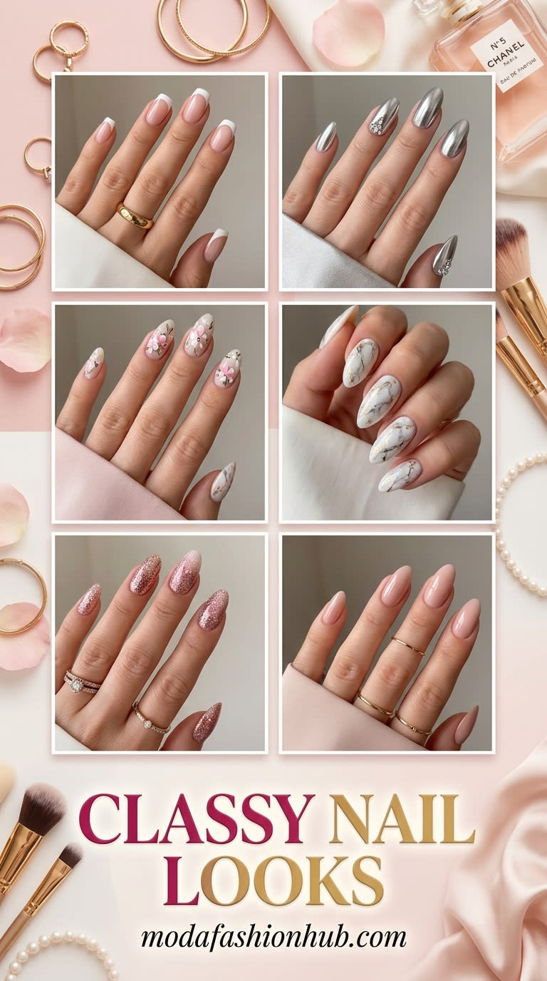 Classy Nail Looks That Never Go Out of Style
