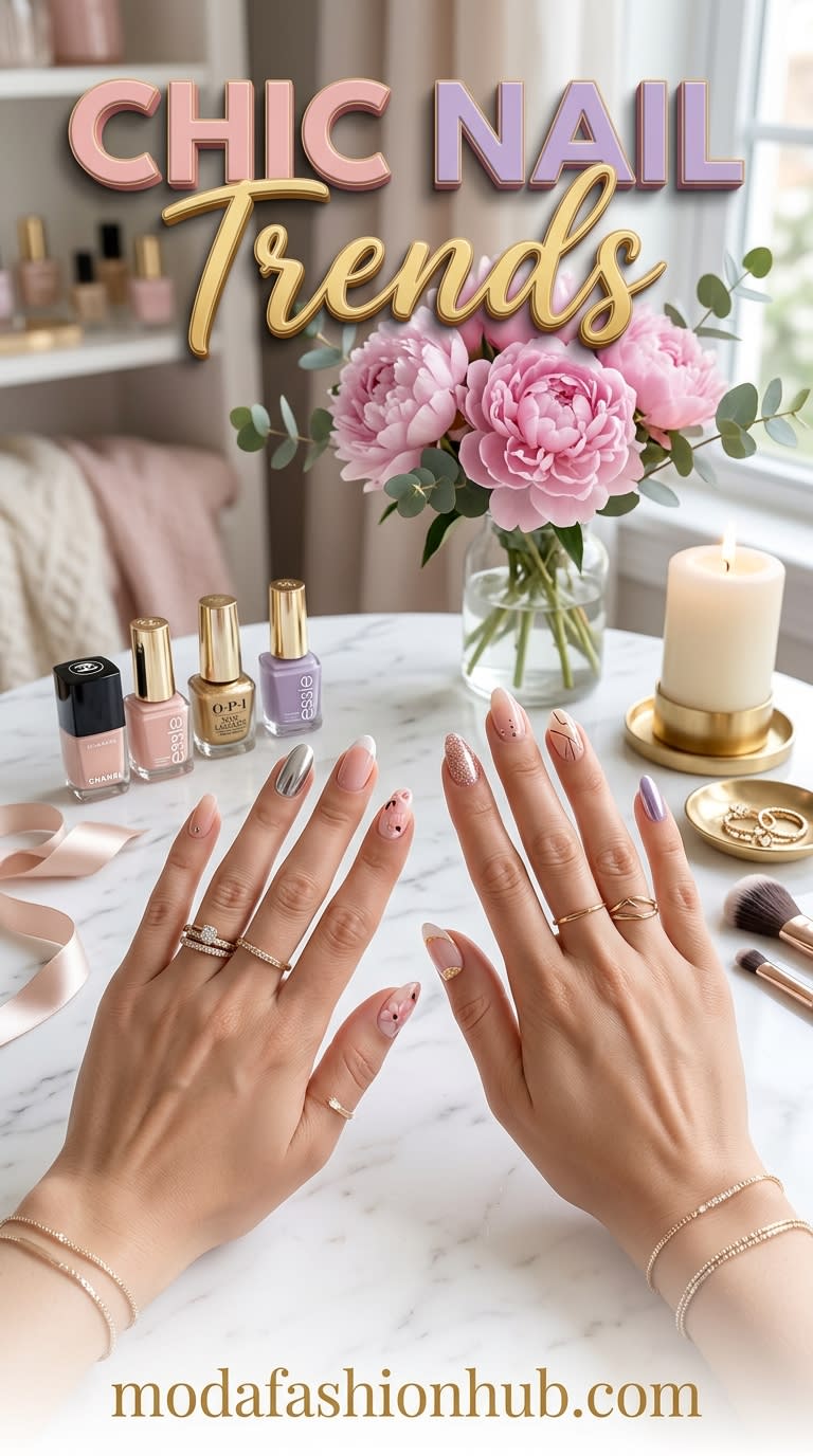Chic Nail Trends: 10 Stylish Manicure Ideas You Need to Try
