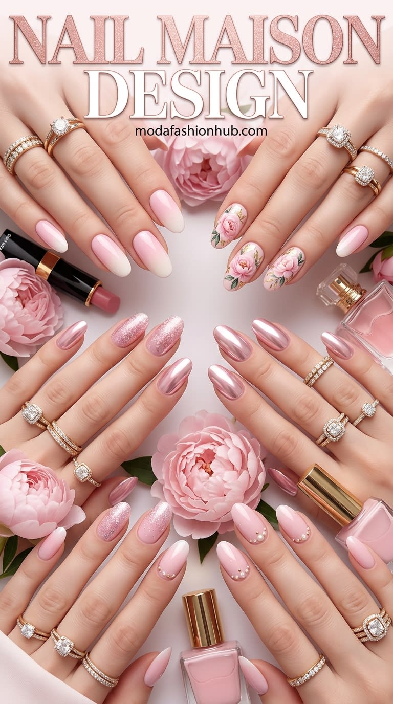 Nail Maison Design: 10 Elegant Nail Ideas for a Luxurious Manicure