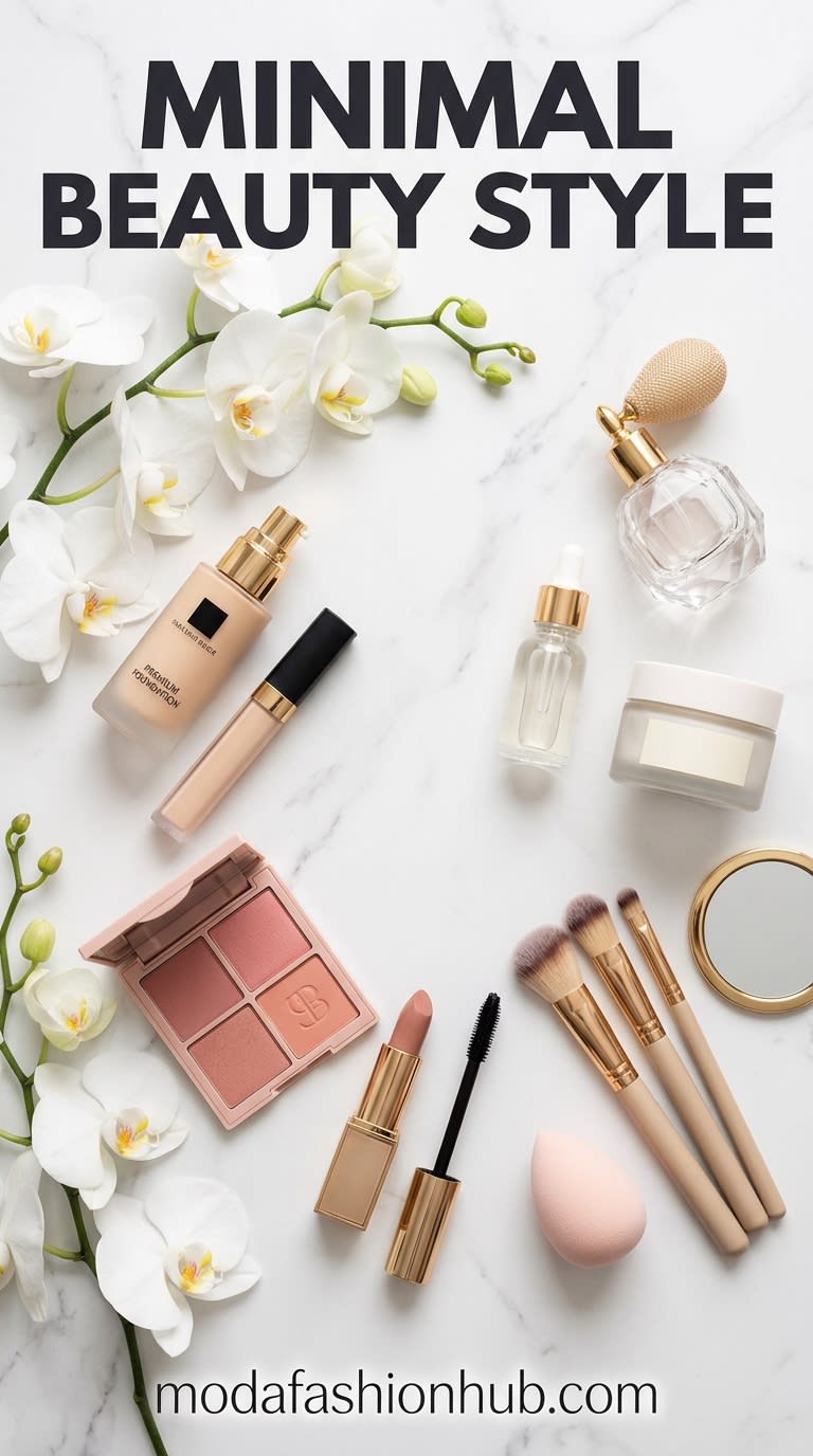 Minimal Beauty Style: Simple Makeup Tips for an Elegant Everyday Look
