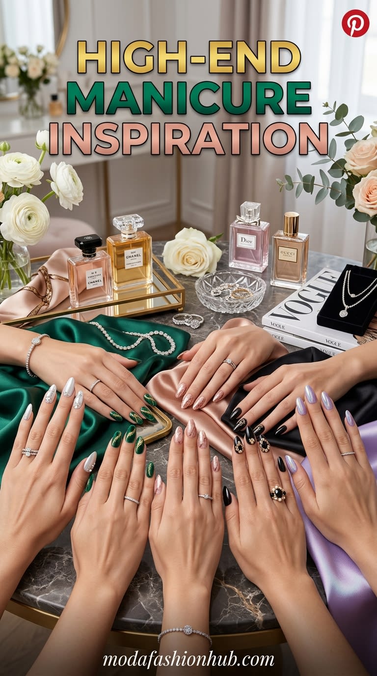 High-End Manicure Inspiration: Luxury Nail Designs for Modern Women