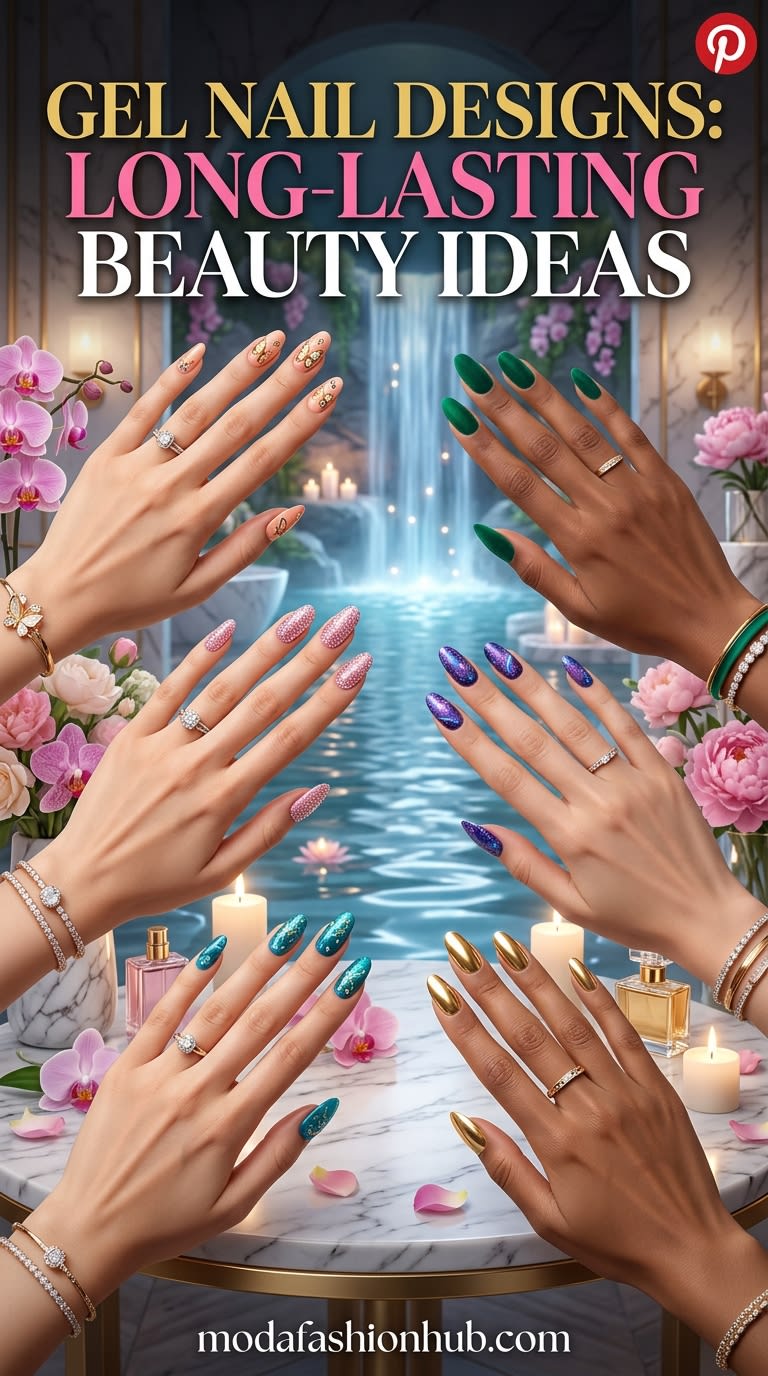 Gel Nail Designs: Long-Lasting Beauty Ideas for Stylish Women