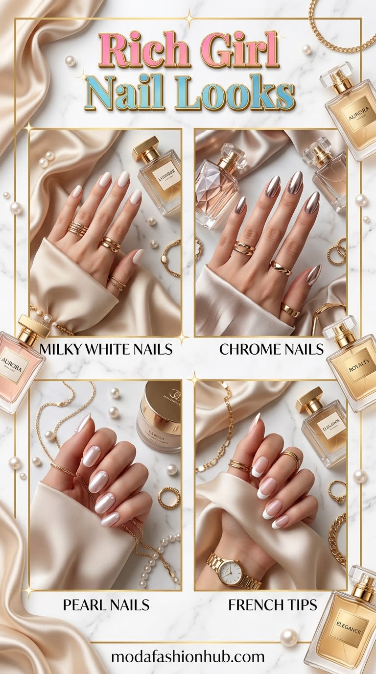 Rich Girl Nail Looks That Make Every Manicure Look Luxurious