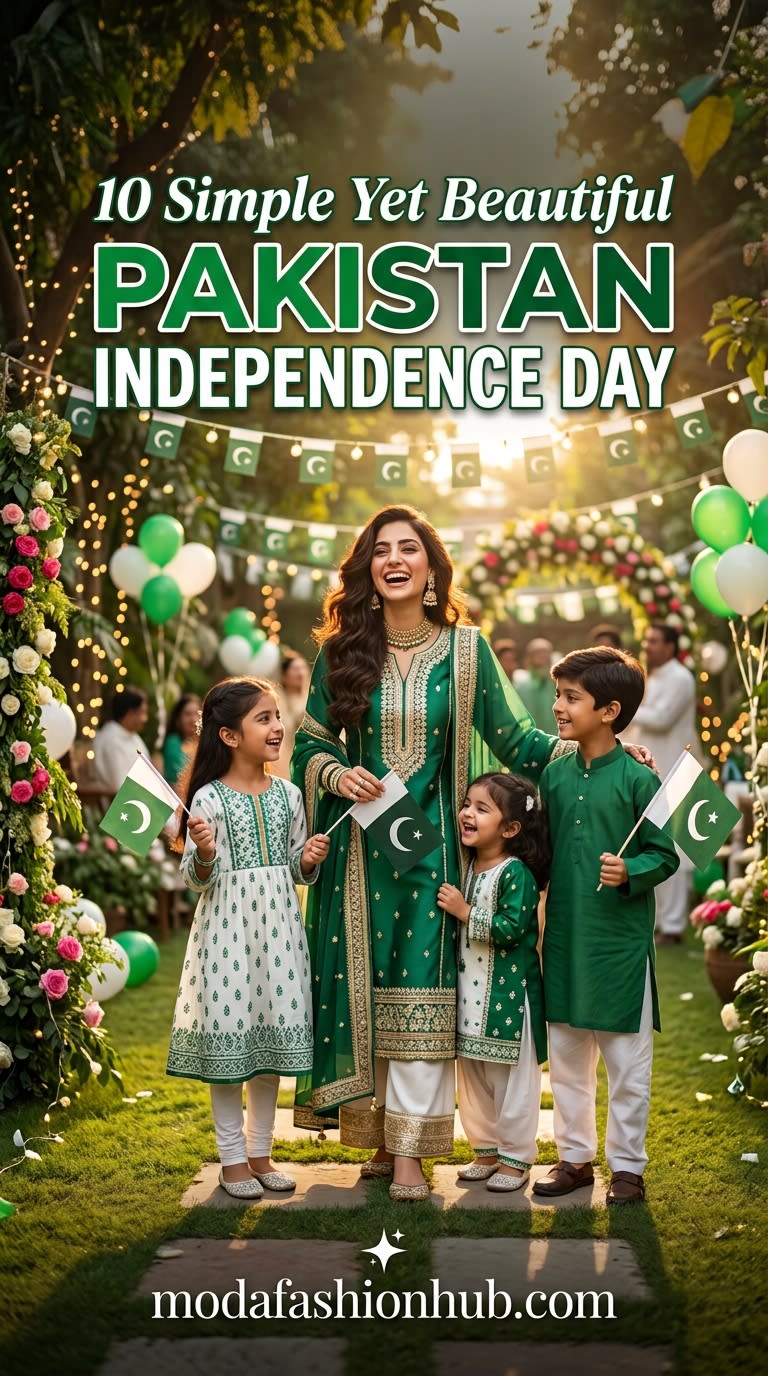 10 Simple Yet Beautiful Pakistan Independence Day Ideas to Celebrate 14 August in Style
