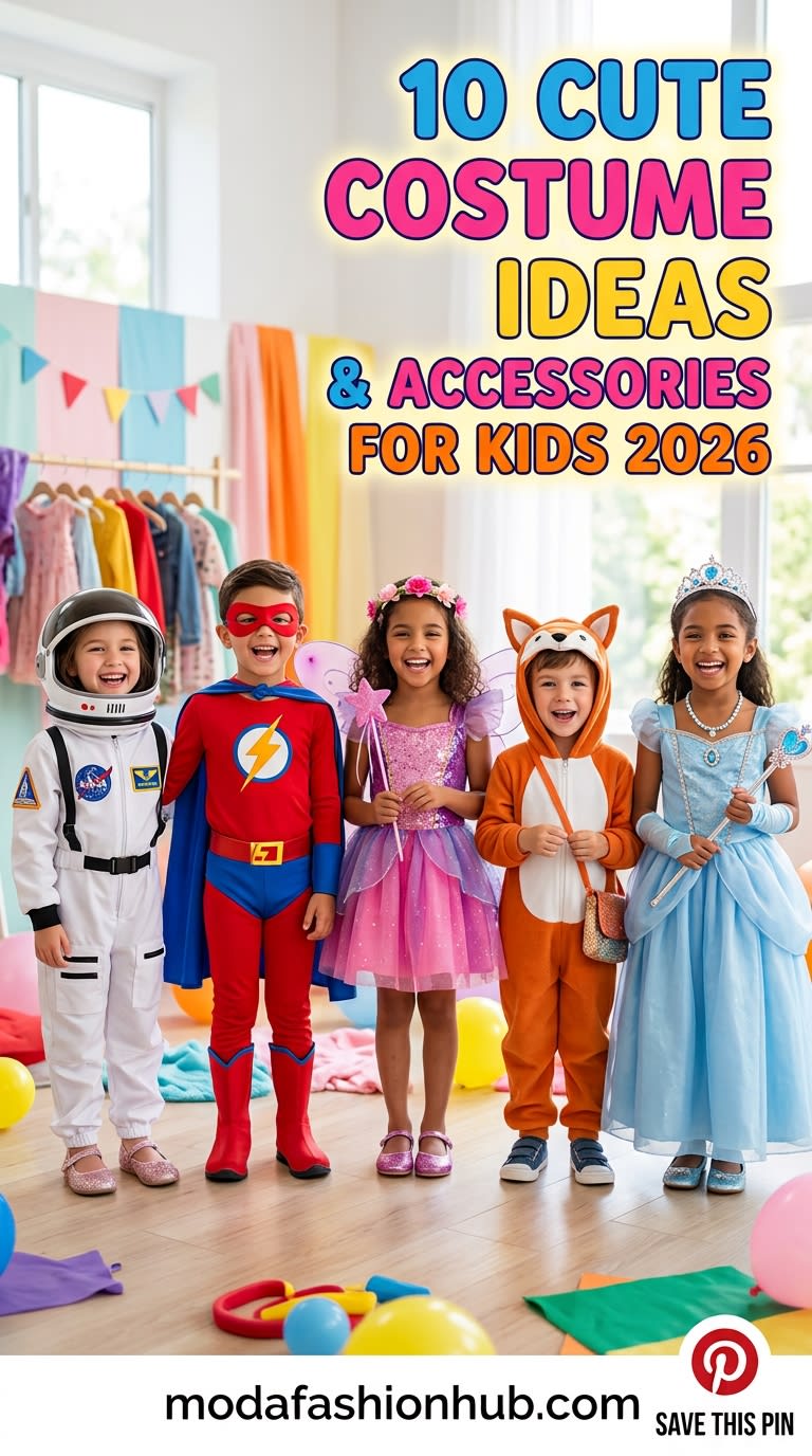 10 Cute Costume Ideas & Accessories for Kids 2026: Fun & Creative Looks