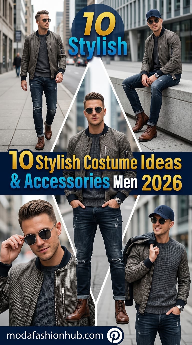 10 Stylish Costume Ideas & Accessories for Men 2026