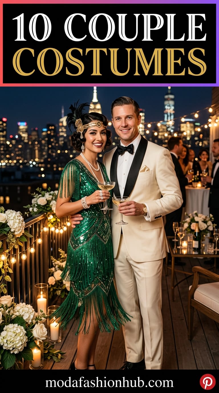 10 Couple Costumes for a Fun & Stylish Halloween