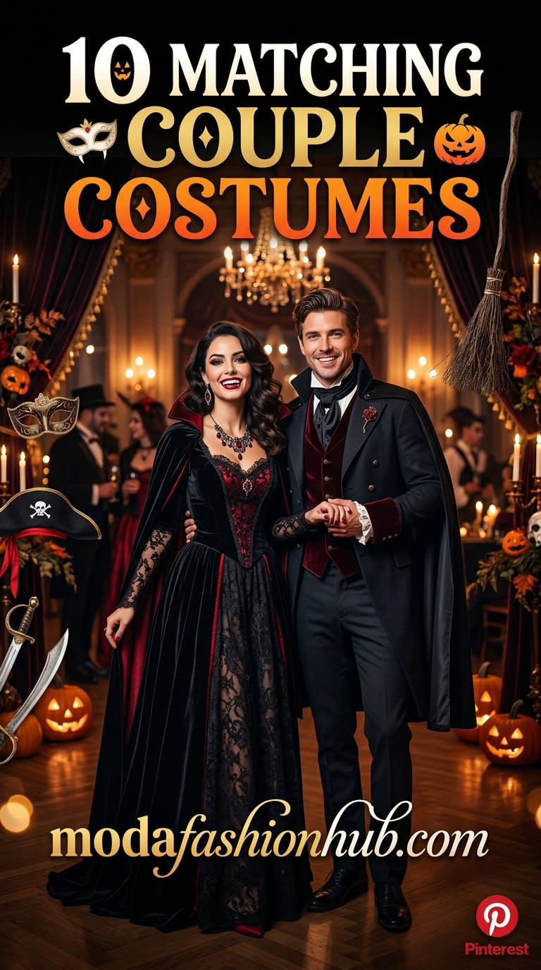 10 Matching Couple Costumes That Will Make You the Perfect Duo
