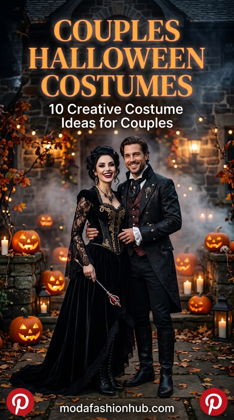 Couples Halloween Costumes for a Spooky Night