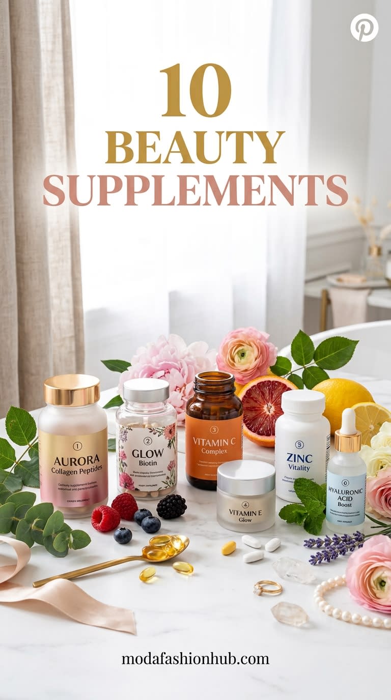 10 Beauty Supplements for a Healthy Glow