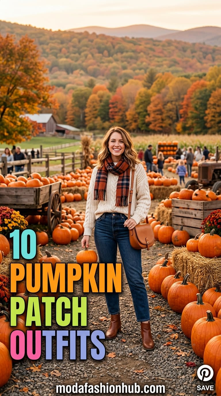 10 Pumpkin Patch Outfits for a Stylish and Cozy Fall Look