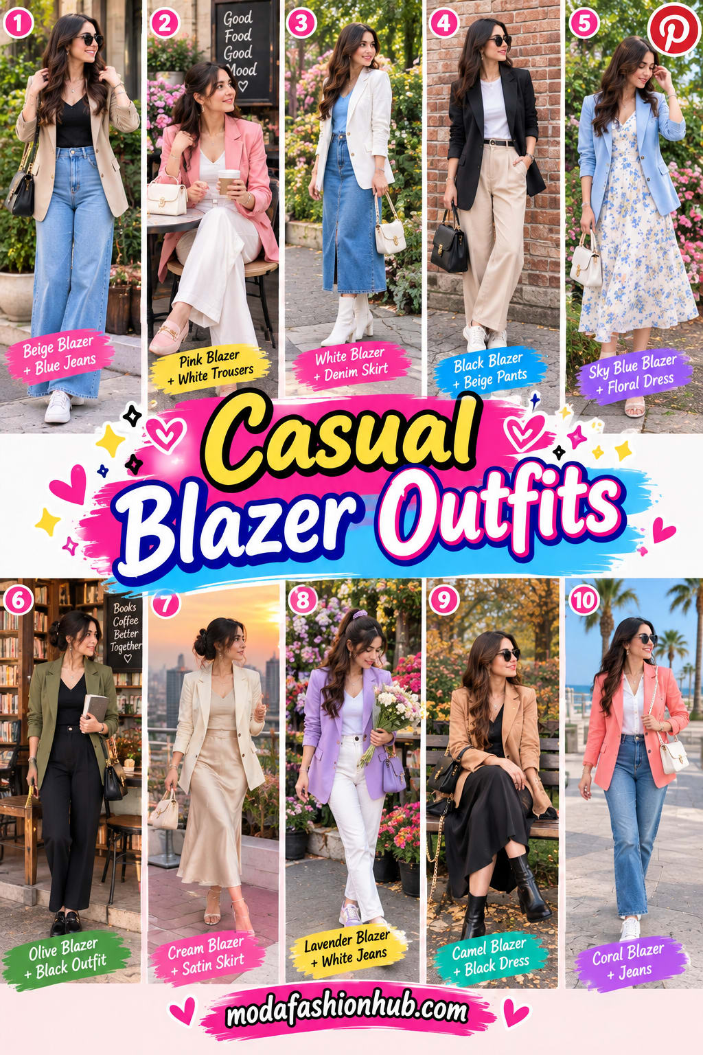 10 Casual Blazer Outfits That Make Everyday Style Look Chic