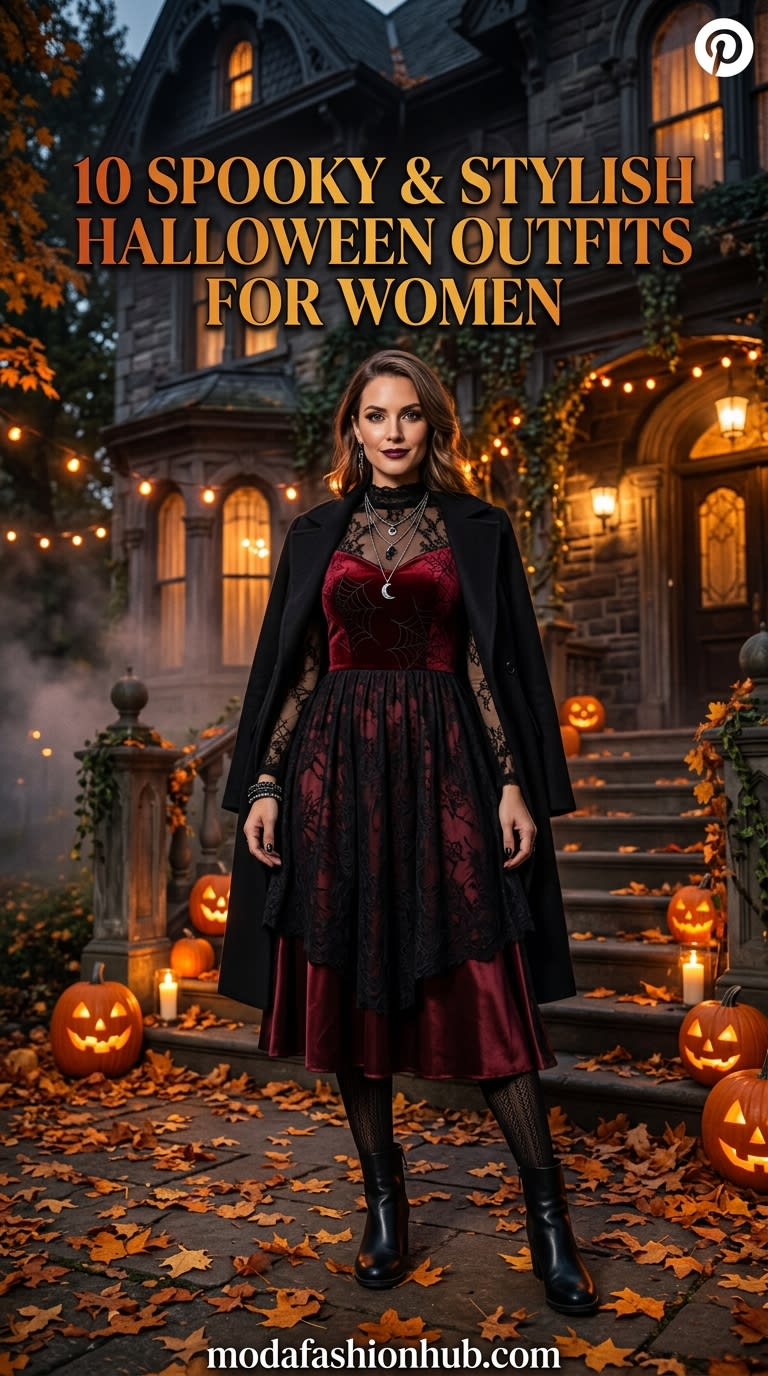 10 Spooky & Stylish Halloween Outfits for Women