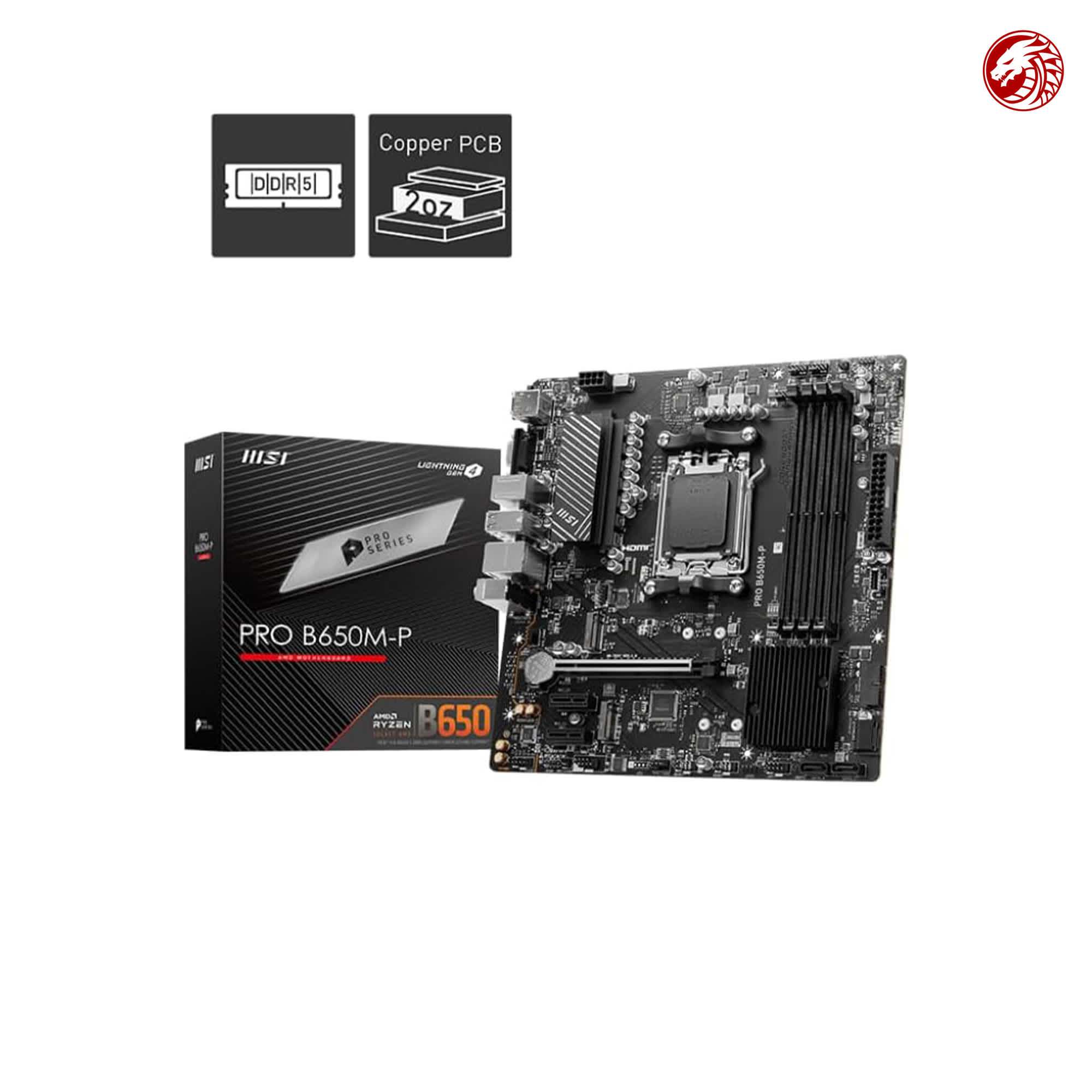Compu Pro MSI PRO B650M-P Motherboard - Compu Fast
