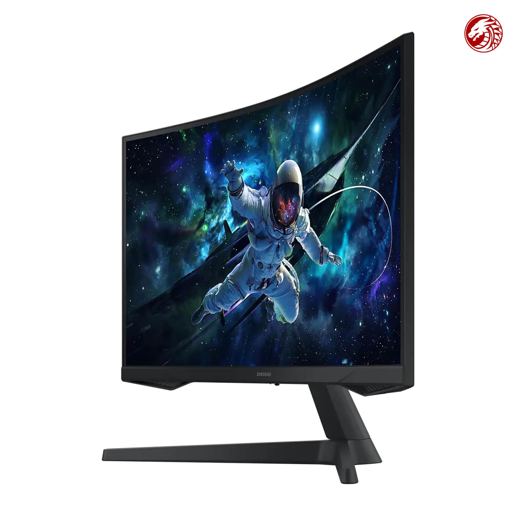 شاشة جيمنج سامسونج Odyssey G5 مقاس 27 بوصة منحنية، 165Hz G55C