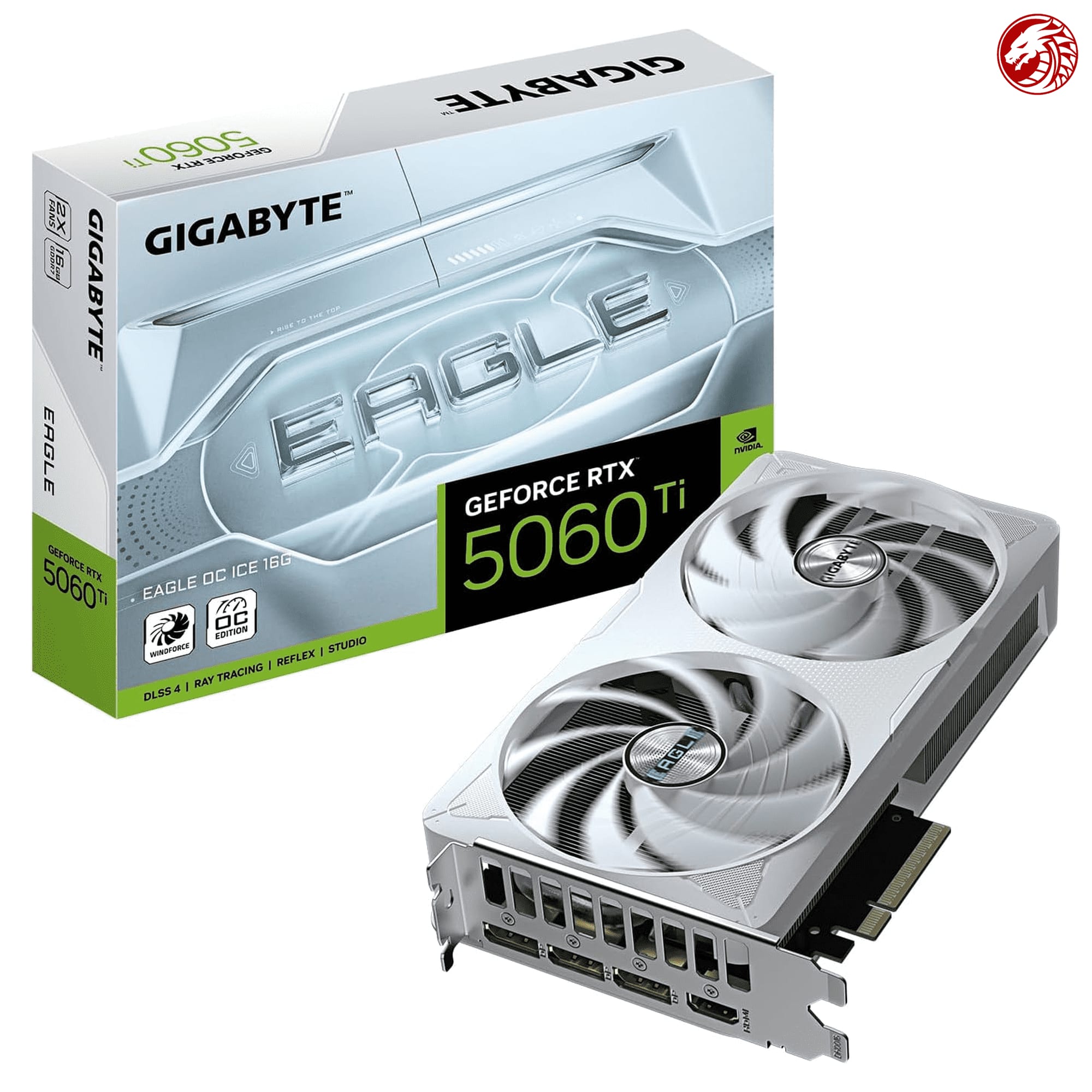 Gigabyte GeForce RTX 5060 Ti EAGLE OC ICE 16GB GDDR7 Graphics Card
