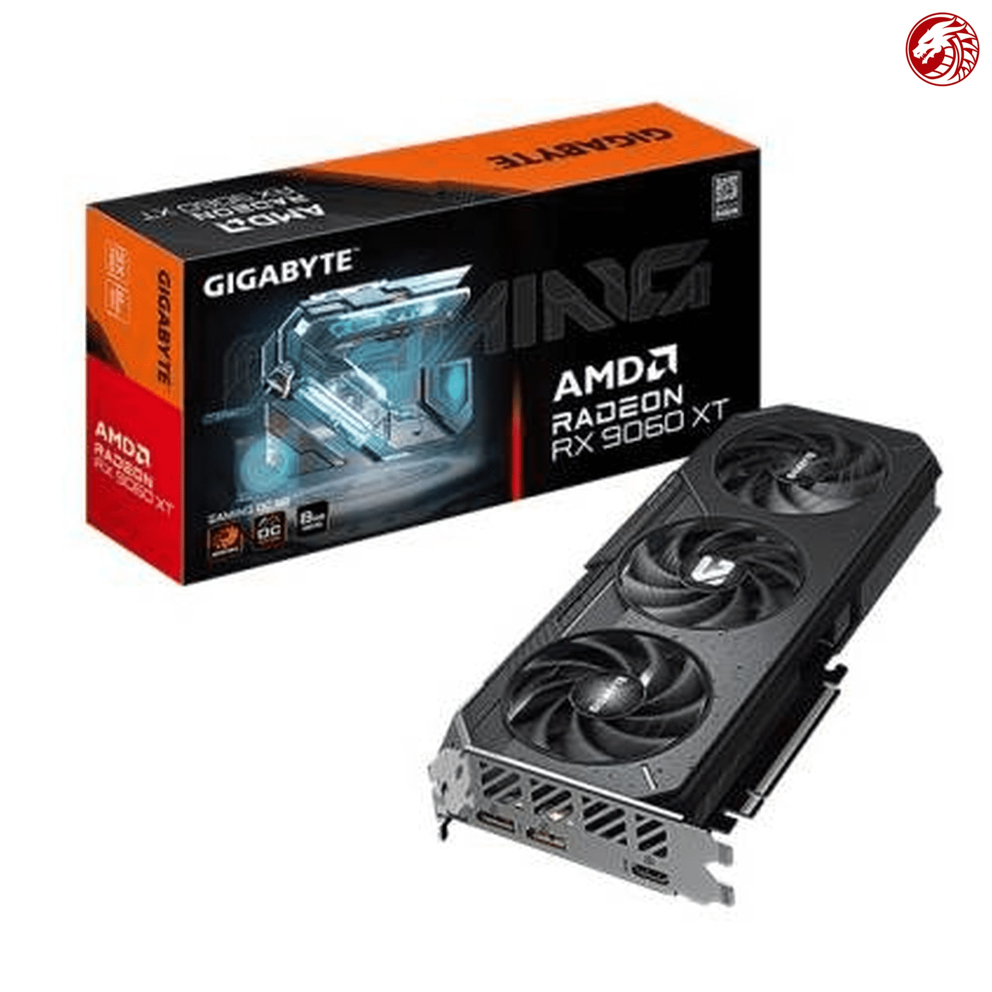 بطاقة رسومات جيجابايت راديون RX 9060 XT Gaming OC إصدار كسر سرعة المعالج سعة 8 جيجابايت